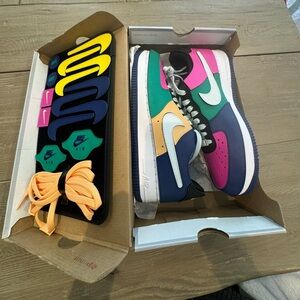 Air force 1/1 "black multi color